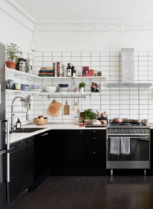 black white kitchen-via-interiorbreak