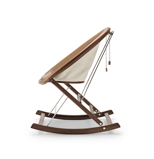 Rocking Nest Chair design by Anker Bak for Carl Hansen & Son