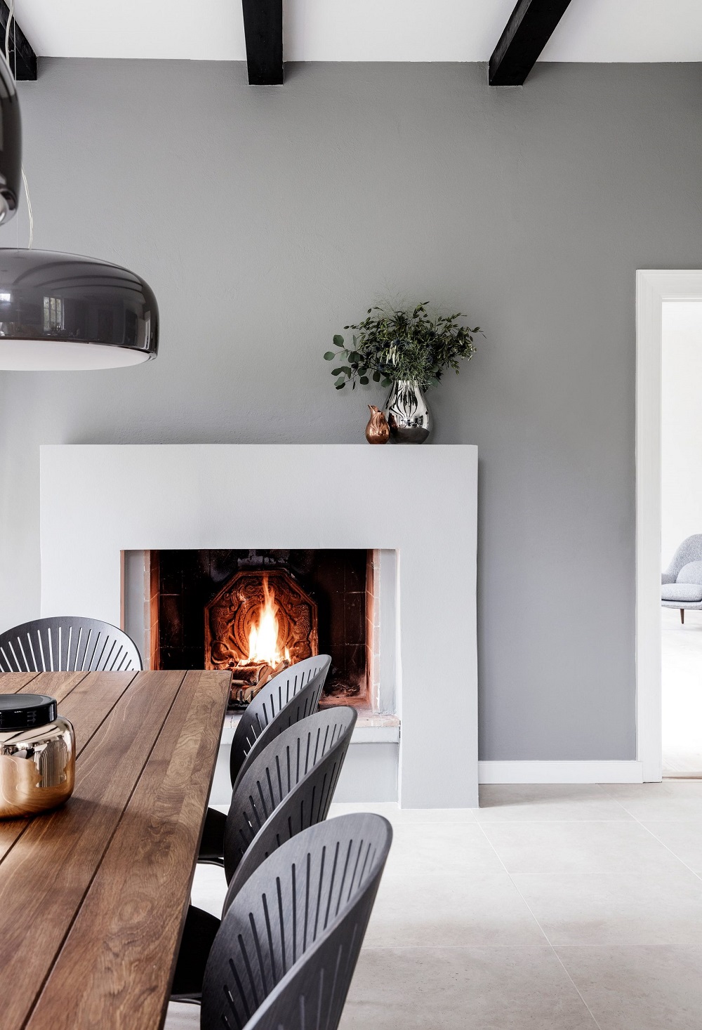 casa a Copenhagen di Kaja Moller, CEO brand design scandinavo Fredericia